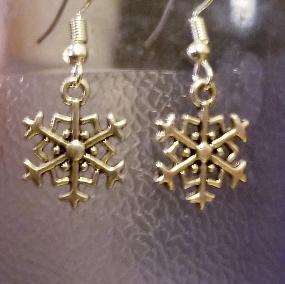 Pretty Sivler Snowflakes